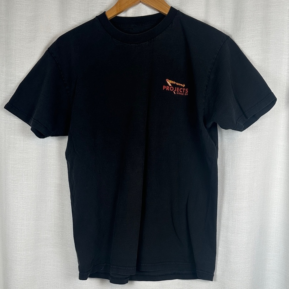 Projects SINCE 89 Sz Medium men’s Y2K t shirt Skate Streetwear graphic punk - Picture 4 of 7